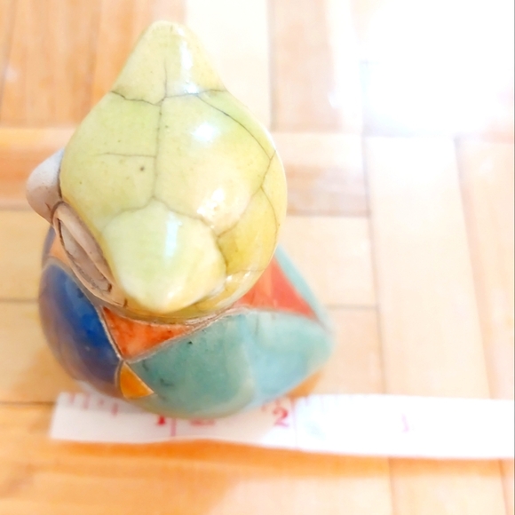 The Fenix Racu pottery ceramic owl 3" - Picture 6 of 8